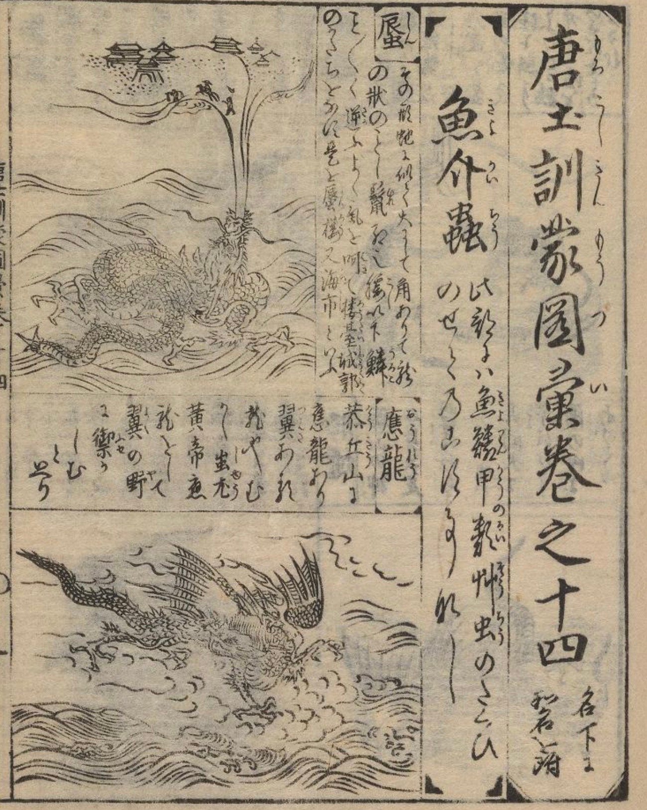 Morokoshi kinmō zui : zenpen 唐土訓蒙圖彙全編| Japanese Morokoshi kinmō zui : zenpen 唐土訓蒙圖彙全編| Japanese